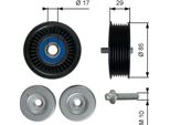 Gates T36765 - Puleggia Folle Oe 642 200 20 70, Cinghia A V Per Sprinter (W907), Sprinter (W907, W910), Sl (R231), Classe S (A217), Classe S (W222), Classe M (W166), Gls (X166), Gle (C292), Gle (W166), Glc (C253), Glc (X253), Classe Gl (X166), Classe G (W463), Classe E (S213), Classe E (A238), Classe E (W213), Cls (X218), Cls (C218)