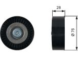 Gates T36423 - Puleggia Folle Oe 2712000570, Cinghia A V Per Sprinter (W906), Slk (R171), Classe E (S211), Classe E (W212), Classe E (W211), Clk (A209), Clk (C209), Clc-Class (CL203), C-Class (S204), C-Class (S203), C-Class (CL203), C-Class (W204), C-Class (W203)