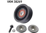 Skf Vkm 38269 Rullo Di Rinvio/Guida, Cinghia Trapezoidale Dentata Oe 6422002070 Compatibile Con Cls, Classe E, Classe Gl, Glc, Gle, Gls, Classe M, Classe S, Esprinter, Sprinter