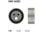Skf VKM16003 Tendicinghia, Cinghia Dentata Oe 8200211784 Compatibile Con Logan, Sandero, Solenza, Supernova, Clio, Kangoo, Megane, Thalia
