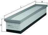 Mahle Lx 3144 - Filtro Aria Oe 8200989933 Per Duster, Sandero, Thalia Ii (Lu), Thalia Iii (L8)