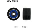 Skf Vkm 26020 Rullo Di Rinvio/Guida, Cinghia Dentata Oe 7700107150 Compatibile Con Duster, Logan, Sandero, Kubistar, Vivaro, Avantime, Clio, Espace, Fluence, Scenic, Kangoo, Laguna, Megane, Modus, Thalia, Trafic, Twingo, Vel Satis, Wind
