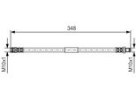 Bosch 1 987 476 080 - Oe A 163 420 07 48 Tubo Freno Per Classe M (W163)