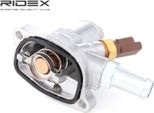 Ridex 316T0088 - Termostato Acqua Di Raffreddamento Oe 55250824 Per Mito (955), 500 (312), 500L (351, 352), Bravo, Doblo, Fiorino, Punto, Idea, Linea, Palio, Panda, Qubo, Siena, Tipo, Astra H, Combo (X12), Combo Tour (X12), Meriva B (S10)
