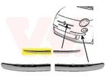 Van Wezel 1604584 - Coperchio Oe 735455042, Paraurti Anteriore Destro Per 500 (312)