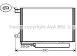 Prasco MSA5386D - Oe 1695000054 Condensatore Aria Condizionata Con Essiccatore Per Classe A (W169), Classe B (W245)