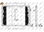 Nrf 35214 - Condensatore Aria Condizionata Oe 2028300570 Per Classe C (W202), Classe C (S202), Clk (C208), Clk (A208), Classe E (W210)