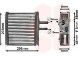 Van Wezel Scambiatore Di Calore Per Riscaldamento Interno 17006150 Per Fiat Barchetta (183)