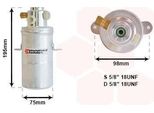 Van Wezel 3000D266 - Essiccatore Aria Condizionata Oe 1408300183 Per Classe S (W140), Classe S (C140)