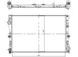 Nrf 50040 - Oe 0995002103 Radiatore, Raffreddamento Motore Per Classe C (W205), Classe C (A205), Classe C (C205), Classe C (S205), Cls (C257), Classe E (W213), Classe E (S213), Classe E (A238), Classe E (C238), Glc (X253), Glc (C253)