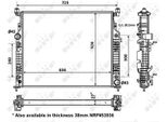 Nrf 56074 - Oe 2515000003 Radiatore, Raffreddamento Motore Per Classe Gl (X164), Classe M (W164), Classe R (W251)