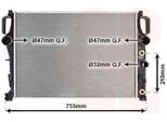 Van Wezel 30002342 - Oe 2115001302 Radiatore, Raffreddamento Motore Per Classe E (S211), Cls (C219), Classe E (W211)