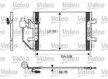 Valeo 817504 - Condensatore Aria Condizionata Oe 1685000354 Per Classe A (W168), Classe M (W164), Vaneo (414)