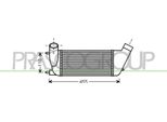 Prasco CI942N002 - Intercooler Oe 0384J9 Per C8 (Ea, Eb), Jumpy (VF7), Scudo, Ulysse, 807 (Eb), Expert (Vf), Expert Tepee (VF3X)