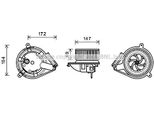 Prasco MS8616 - Motore Soffiatore Oe 8352285 Per Sprinter (W903), Sprinter (W901, W902), Sprinter (W904), Sprinter (W905)