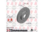 Zimmermann 250.1371.52 - Disco Freno Per C-Max, Focus Iii
