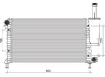 Magneti Marelli 350213892000 - Oe 46524603 Radiatore, Raffreddamento Motore Per Punto