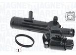 Magneti Marelli 352317101980 - Termostato Liquido Di Raffreddamento Oe 17690 84A50 Per Sandero, Logan, Duster, Twingo Ii (CN0), Thalia Ii (Lu), Thalia I (Lb), Logan I, Kangoo (Fc), Kangoo (Kc), Clio Iii, Clio Ii