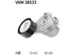 Skf Vkm 38533 Rullo Tenditore, Cinghia Trapezoidale Dentata Oe 2742001370 Compatibile Con Classe C, Cls, Classe E, Glc, Classe Glk, Slc, Slk