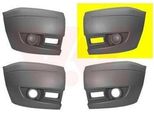 Van Wezel Paraurti Grigio Anteriore Sinistro (1985563) Per Ford Transit Tourneo |