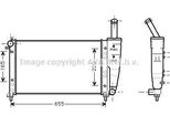 Prasco FTA2218 - Radiatore Oe 46524603, Raffreddamento Motore Per Punto