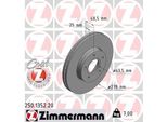 Zimmermann 250.1352.20 - Disco Freno Per Focus Ii, C-Max, Focus C-Max (DM2), Focus Iii, C30 (533), C70 Ii Cabriolet (542), S40 Ii (544), V50 (545)