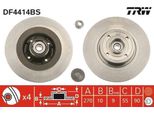 Trw DF4414BS - Oe 77 01 207 898 Disco Freno Per Grand Scenic Ii (Jm), Megane Ii, Scenic Ii