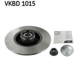 Skf Vkbd 1015 - Oe 43 20 053 38R Disco Freno Per Sandero, Clio Iii, Megane Ii, Modus (F/JP0), Twingo Ii (CN0), Wind (E4M)