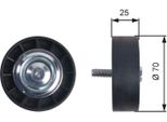 Gates T36402 - Puleggia Folle Oe 6453 Fl, Cinghia Con Nervatura A V Per Jumper, Ducato, Boxer