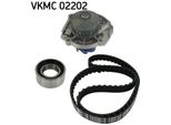 Skf Vkmc 02202 - Oe 0818 21 Pompa Dell'acqua + Zahnriemensatz Per Palio, Punto, Seicento