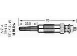 Ngk 2785 - Oe 1 159 36 01 Candeletta Per Classe C (W202), Classe C (S202), Classe E (W124), Classe E (S124), Classe G (W461), Classe G (W463), Classe S (W140), Sprinter (W901, W902), Sprinter (W903), Sprinter (W904), Classe V (638/2), Vito (W638)