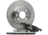 Ridex 3405B1006 - Dischi E Pastiglie Freno Per Sandero, Logan, Twingo Iii (Bc), Thalia Iii (L8), Logan Ii, Logan I, Clio Iv