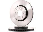 Disco Freno Trw DF4110 Oe 402060540R Compatibile Con Dokker, Lodgy, Captur, Clio, Kangoo, Laguna, Megane, Safrane, Scenic, Twingo, Wind