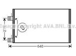 Prasco RTA5444 - Condensatore Aria Condizionata Oe 4155000054 Per Citan (W415), Kangoo (Fw), Kangoo (Kw)