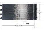 Mahle Ac 724 000S - Oe 921008028R Condensatore Aria Condizionata Con Essiccatore Per Duster