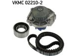 Skf Vkmc 02210-2 - Oe 0818 21 Pompa Dell'acqua + Zahnriemensatz Per Panda