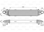 Valeo 818617 - Intercooler Oe 2045000300 Per Classe C (W204), Classe C (S204)