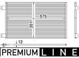 Mahle Ac 569 000P - Condensatore Aria Condizionata Oe 4155000054 Per Citan (W415), Kangoo (Kw), Kangoo (Fw)