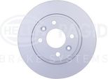 Hella 8DD 355 115-271 - Oe 402065345R Disco Freno Per Logan, Sandero, Logan I, Logan Ii, Sandero I (Bs), Thalia Iii (L8), Twingo I (C06), Twingo Ii (CN0), Twingo Iii (Bc)