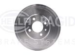 Hella 8DT 355 300-811 - Tamburo Del Freno Oe 6K9609617 Per Inca (6K), Caddy Ii (9K)