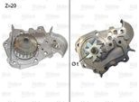 Valeo 506573 - Pompa Acqua Oe PA7714 Per Sandero, Logan, Thalia Ii (Lu), Thalia I (Lb), Sandero I (Bs), Megane Scenic, Megane I, Logan I, Kangoo (Fw), Kangoo (Fc), Kangoo (Kw), Kangoo (Kc), Clio Ii