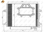 Nrf 350211 - Oe 2115000554 Condensatore Aria Condizionata Con Essiccatore Per Cls (C219), Classe E (W211), Classe E (S211)