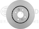 Hella 8DD 355 129-611 - Oe 402060540R Disco Freno Per Dokker, Lodgy, Captur I (H5, J5), Clio Ii, Clio V, Kangoo (Kc), Kangoo (Fc), Laguna I, Megane I, Megane Ii, Megane Scenic, Scenic I, Scenic Ii, Twingo Ii (CN0), Wind (E4M)