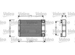 Valeo 812321 - Oe 2038300161 Scambiatore Di Calore, Riscaldatore Per Classe C (CL203), Classe C (W203), Classe C (S203), Classe Clc (CL203), Clk (C209), Clk (A209), Sl (R230), Slr (R199)