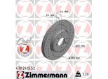 Zimmermann 470.2412.52 - Disco Freno Per Megane Ii, Clio Ii, Clio Iii, Grand Scenic Ii (Jm), Kangoo (Kc), Kangoo (Fc), Laguna I, Megane I, Twingo Ii (CN0), Megane Scenic, Scenic I, Scenic Ii, Wind (E4M)