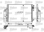 Valeo 814051 - Condensatore Aria Condizionata Oe 6001550660 Con Essiccatore Per Logan, Logan I, Thalia I (Lb), Thalia Ii (Lu), Clio Ii