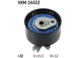Skf Vkm 16022 Tendicinghia, Cinghia Dentata Oe 130703001R Compatibile Con Duster, Logan, Sandero, Kubistar, Clio, Fluence, Kangoo, Laguna, Megane, Modus, Scenic, Thalia