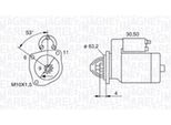Magneti Marelli 063721057010 - Motorino Di Avviamento, Starter Per Clio I, Clio Ii, Clio Iii, Clio Iv, Kangoo (Kc), Kangoo (Fc), Modus (F/JP0), Thalia I (Lb), Thalia Ii (Lu), Thalia Iii (L8), Twingo I (C06), Twingo I (S06), Twingo Ii (CN0)
