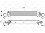 Valeo 818587 - Intercooler Oe 2115001102 Per Classe E (S211), Classe E (W211)