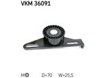 Skf Vkm 36091 Tendicinghia, Cinghia Trapezoidale Dentata Oe 8200582997 Compatibile Con Logan, Sandero, Solenza, Kubistar, Clio, Kangoo, Laguna, Megane, Scenic, Thalia